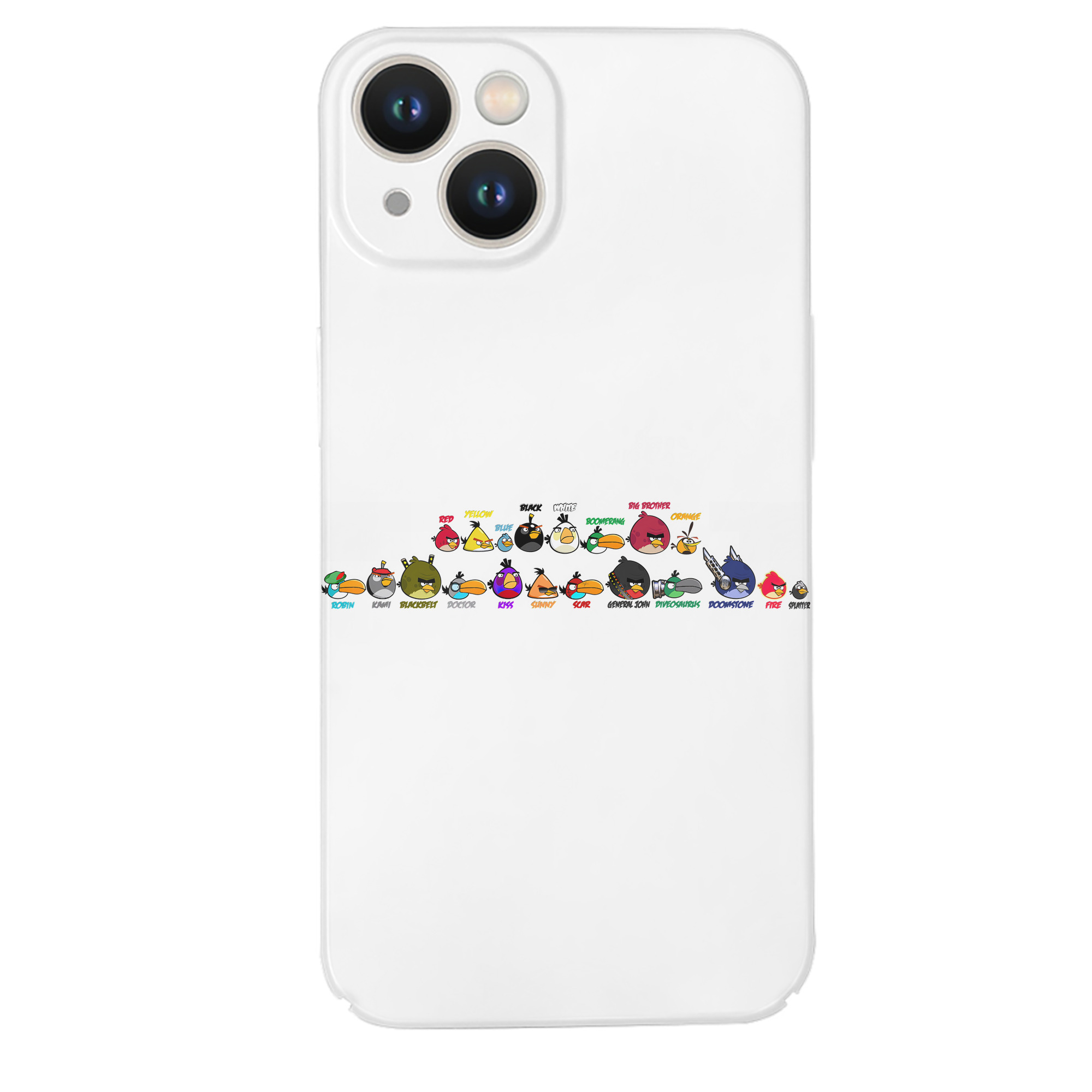 （画像用） Angry Birds アングリーバード 【iPhone 14シリーズ対応】ハードケース